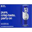 smartwater Vapor Distilled Water Cans, 12 fl oz, 8 Pack
