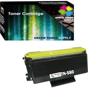 (Pack of 1) TN 580 Compatible Replacement for Brother TN580 Toner Cartridge for MFC-8460N MFC-8470DN MFC-8480DN MFC-8660DN MFC-8890DW Printer (Black 1 Pack)