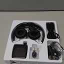 Hearing Amplifier Rechargeable Hearing Device with Standard Headphone Personal Sound Amplifier PSAP for Ears,Seniors,Directional Microphone (black)