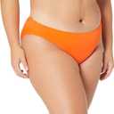 Amazon Essentials Womens Classic Bikini Swimsuit Bottom (Large, Orange)
