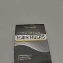 Hair Fibers for Thinning Hair and Refill (45g, Black) - Root Touch Up & Hair Powder For Gray Hair Cover Up - Instantly Thicker & Fuller Look - Completely Conceals Hair Loss in 15 Seconds