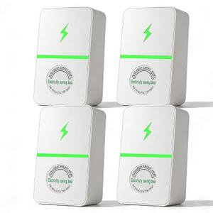 4 Pack Stopwatt SmartPlug Device, Stop Watt Device Plug-in for Home & Office US Plug 90V-250V 30KW