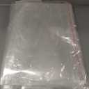 100 Pcs 12x16 Inch Cellophane Bags, Resealable Self-Sealing Clear Bag for Clothes, Shirt Bag, Decorative Wrappers, Party Favors & Artwork