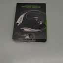 Neckband Bluetooth Headphones, Retractable Headset with Mic, Wireless Earphones Vibration Call, Stereo Noise Cancelling Earbuds for Sports, Running, IPX5 Sweatproof (Black)