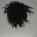 12 Inch Dark Brown Ponytail Extension - Soft Curly Pony Tails Hair Extensions, Claw Clip Ponytail Extension, Short Synthetic Hair Pieces for Women (Color: Dark Brown)