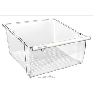 [1 Pack] Upgraded 2188656 Fridge Crisper Drawer UPPER Humidity Control Drawer Replacement For Kenmore Whirlpool Fridge Drawer Parts WRS325FDAM04 Drawer