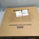 Renogy 100 Watt Solar Panel, N-Type 100W Portable Solar Panels w/Kickstands, Foladable 25% High Efficiency Solar Charger for Power Station, USB-A&Type-C Output, for Camping, RV, SUV, Off-Grid Outdoor