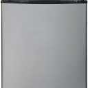 Frigidaire 2 Door Apartment Size Refrigerator with Freezer, 7.5 cu ft, Retro, Silver, Platinum
