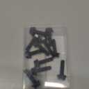 M8-1.25 x 30 mm Flanged Hex Head Bolts Flange Hexagon Screws, Full Thread, Alloy Steel, Zinc Plated, Quantity 15
