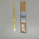 PATIKIL 1/4 x 1/2 x 12" H59 Brass Flat Bar, Solid Flat Mill Stock for Crafting Maintenance Electrical Architectural Decoration, Brass