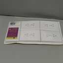Bates Duplex Wall Outlet Covers - 10 Pack, White Wall Plates
