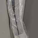 ECOTRIC Black Universal Front Bumper Lip Chin Spoiler ABS Compatible with Audi, Ford, BMW, Honda, Chevrolet, Civic, Benz, Mazda, GMC Car