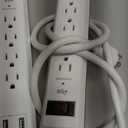 4-Outlet Surge Protector Power Strip (2 Pack)