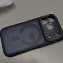 ESR for iPhone 17 Pro Case with Stash Stand, Camera Control Cover Compatible with MagSafe, Military-Grade Drop Protection Magnetic Phone Case, Scratch-Resistant Back Cover,Frosted Blue