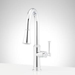 Signature Hardware 453867 Beasley 1.8 GPM Pull-Down Kitchen Faucet