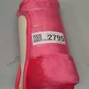 Genteele Memory Foam Bath Mat Non Slip Absorbent Super Cozy Velvet Bathroom Rug Carpet (17 inches X 24 inches, Fuschia)