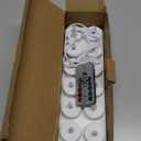 Homemory Rechargeable Tea Lights Flameless Candles with Remote Timer, Battery Operated LED Tealight Candles, USB Candles for Wedding Table Centerpiece Reception Banquet Christmas Halloween, 12-Pack