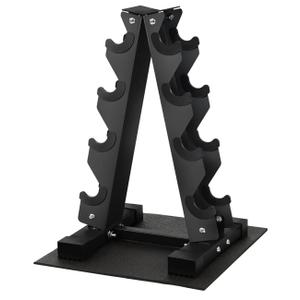 Fitvids A-Frame Dumbbell Weight Rack, Vertical Storage Rack for Dumbbells, Weight Stand Only for Home Gym Space Saver