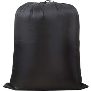 Multipurpose Extra Large Laundry Bag Storage Bag (43"x55", Black)