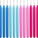 Caishun 12PCS Paper Quilting Tool 105mm Derivative Paper Roller Curling Pen Paper Drill Pen for DIY Crafts Rolled Paper Card Making Tool Paper Pen Instruction Greeting Card Making