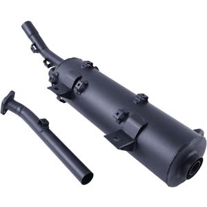 Exhaust Muffler 18087-0167 18087-0098 Compatible With 2006-2011 Kawasaki Brute Force 750 KVF750 4x4i NRA
