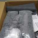 WESTERN HOME Cooling Elevated Dog Bed for Large Dogs, Portable Indoor & Outdoor Raised Dog Bed with Breathable Mesh, Chew Proof Pet Hammock Cots with Removable and Waterproof Bolsters (48.0"L x 35.0"W x 8.0"Th, Grey)