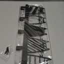 Aimery Metal Cat Coat Hooks Wall Art Decor  Chic Black Key Holder -Coat Hanger Wall Mount  Multipurpose Wall Hooks for Storage, Living Room, Hallway, Office (Black)