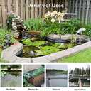 VIVOSUN 13.5 x 20 Feet Pond Liner, 14.5 Mil Durable LLDPE Pond Liners for Koi Ponds, Aquaculture and Water Gardens, Black