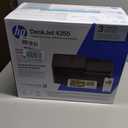 HP DeskJet 4355 Wireless All-in-One Color Inkjet Printer, Scanner, Copier, Best-for-Home, 3 Month Trial of Instant Ink Included, AI-Capable (AJ4Y0A) | Dual-band Wi-Fi with HP app and 4800 x 1200 dpi for printing, scanning and copying