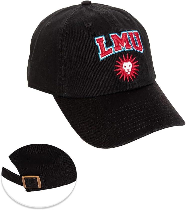 Desert Cactus Loyola Marymount University Baseball Hat Lions LMU Brimmed Embroidered Hats Cap Adjustable Cloth Strap Adult (Style C)