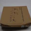 Set of 3 Outdoor Deer Christmas Decorations Light Up, 23 inch Pre-Lit 60 Lights for Santa Sleigh and Reindeer Decor with Stakes Outside for Yard, Lawn, Garden 2D Clearance