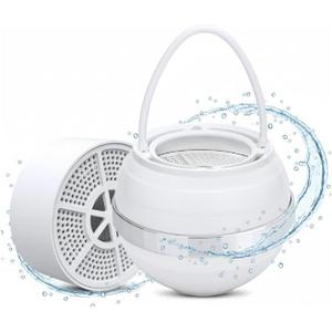 Bath Filter for Tub - Bathtub Water Filter with Splash Guard Removes Chlorine, Chloramines & Byproducts, 2,500 Gallons