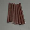 8 Pack 10 Inch Brown Taper Candles for Dinner Home Decor Wedding Shower