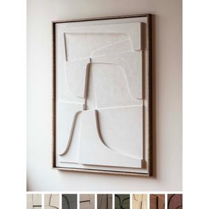 "Plateau" – Textured 3D Relief Wall Art