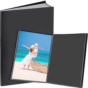 Large 18"x24" Art Portfolio Heavy Duty Binder with Plastic Sleeves, Portfolio Folder with 30 Clear Sheet Protectors, Display 60 Pages, Poster Binder (large18x24)