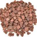 Stanbroil Red Lava Rock Granules for Gas Log Sets and Fireplaces - 10 lb.Bag (0.8"-1.2")