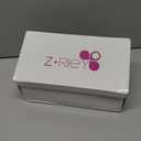 ZriEy Clear Block Sandals Chunky Heels for Women 3.35 Inch Open Toe Adjustable Ankle Strap Pump Sandals for Weddings Parties Daily Wear (10, Rose Gold Clear)