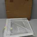 Flehomo Window Air Conditioner Side Panels with Frame, Adjustable Insulation AC Side Panel for 5,000 BTU Window AC Unit, Frame Included (Fit Most Units of 5,000 BTU)