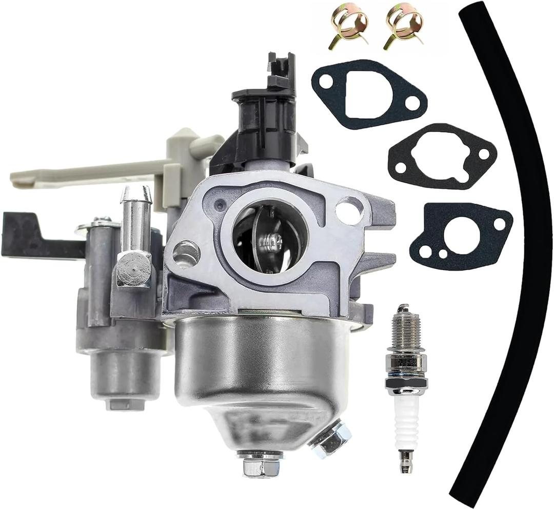 CR950 Carburetor for Briggs and Stratton CR950 CR750 208cc 6.5HP Engine Replace 596079 596080 592864 84004577 595783 595651 595780 13R232 130G32 and More 208cc Engine Carb Kit with Spark Plug Gasket
