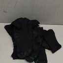 Hanes boys Uniform Crew Socks, Moisture-wicking Socks, Cushioned Foot Bottoms, 10-pairs (Medium, Black - 12 Pack)