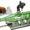 MiiMOO Glass Bottle Cutter, Upgraded Glass Cutting Tools for Round, Square Bottles and Bottlenecks, DIY Craft Tools with Complete Accessories for Cutting Beer, Whiskey, Wine, Champagne