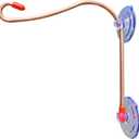 Window Mount Hook Copper for Hummingbird Feeder Hanger with Suction Cups 1Pcs