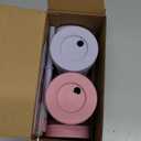 Elk and Friends 10oz Stainless Steel Kids + Toddler Drinking Cups | The Original Mason Jar with Sleeves + Lids | Silicone Straws | Smoothies | Storage Jar | Spill Resistant | Dishwasher Safe | 2 Pack (Plum/Lilac)