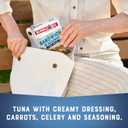 2 x Bumble Bee Sandwich in Seconds Tuna Salad, 2.5 oz Pouches (Pack of 12) - Ready to Eat - Wild Caught Tuna Packet - 8g Protein per Serving - Gluten Free