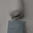 Cushion Lab Travel Deep Sleep Pillow  Compact Memory Foam Neck Pillow for Sleeping, Portable Pillow for Hotels, Camping, Side & Back Sleepers, On-The-Go  Wellness Green