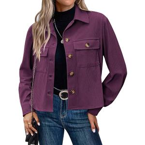Zeagoo Woman's Jacket SIZE L ( Violet )