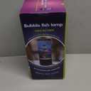 Fake Fish Tank Aquarium Lamp,Bubble Fish Lamp with 6 Artificial Fishes Night Lights, Sensory Gifts for Kids Adults, for Rooms, Offices, and Living Spaces Decor