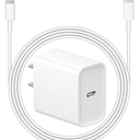 iPhone Charger Fast Charging USB C Charger Block Type C Chargers Fast Charging 20W PD Wall Chargers with 6FT Cord for iPhone 14/14 Pro Max/13/13 Max/12/12 Pro Max/iPad