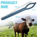 2 x Fence Fixer, Manual Fence Repair Retainer, Maintenance Tool of Livestock Fence Lines, Suitable for Barbed Wire, Cowshed Farm, Horse Fence, Garden Lawn Fence