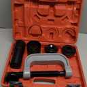 RACOONA Ball Joint Removal Tool Kit,Ball Joint Press,Car Accessories Ball Joint Separator Tool,Bushing Press Kit with 4x4 Adapters,U Joint Press and Removal Tool for Most 2WD/4WD Cars and Light Trucks
